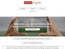 Tablet Screenshot of immo-digital.com